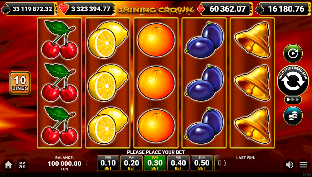 Мобильная версия Shining Crown